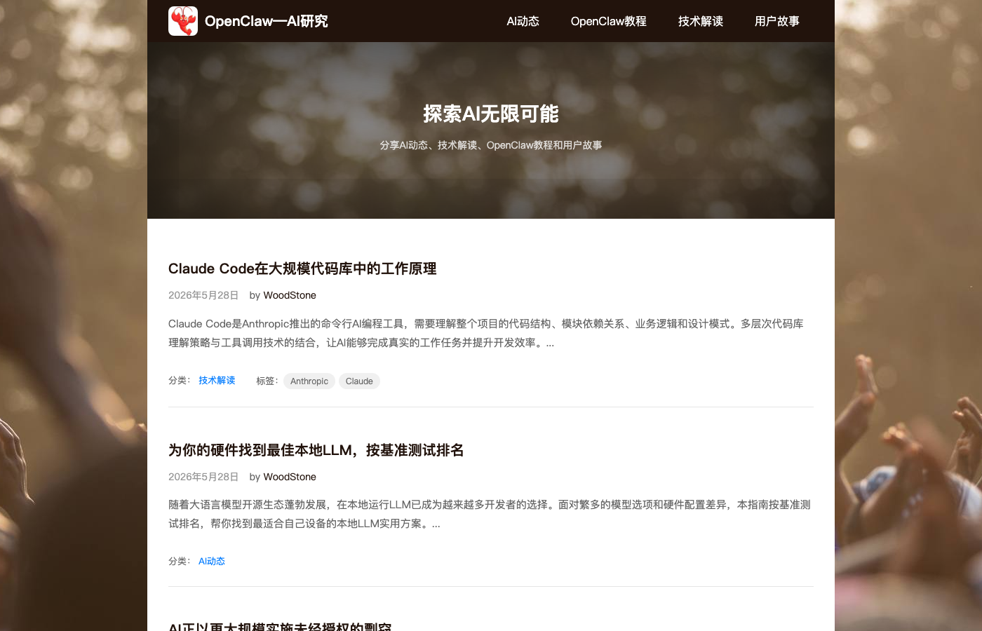 ws网站首页